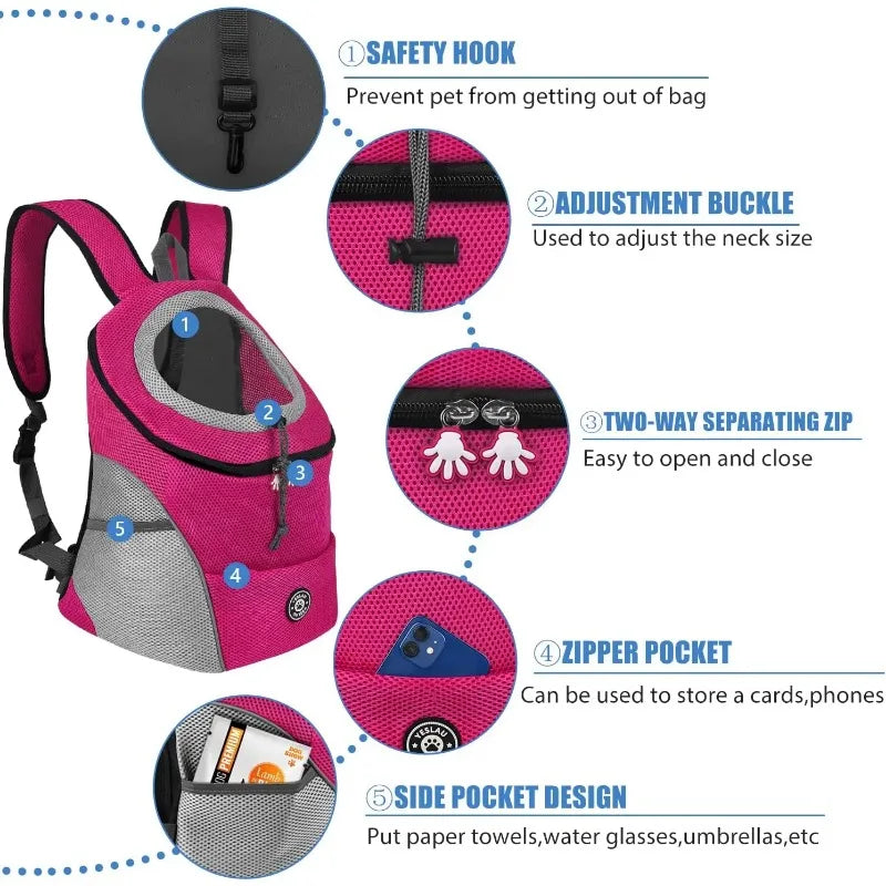Designer Pet Carrier Backpack — Airline Approved Luxury Bag