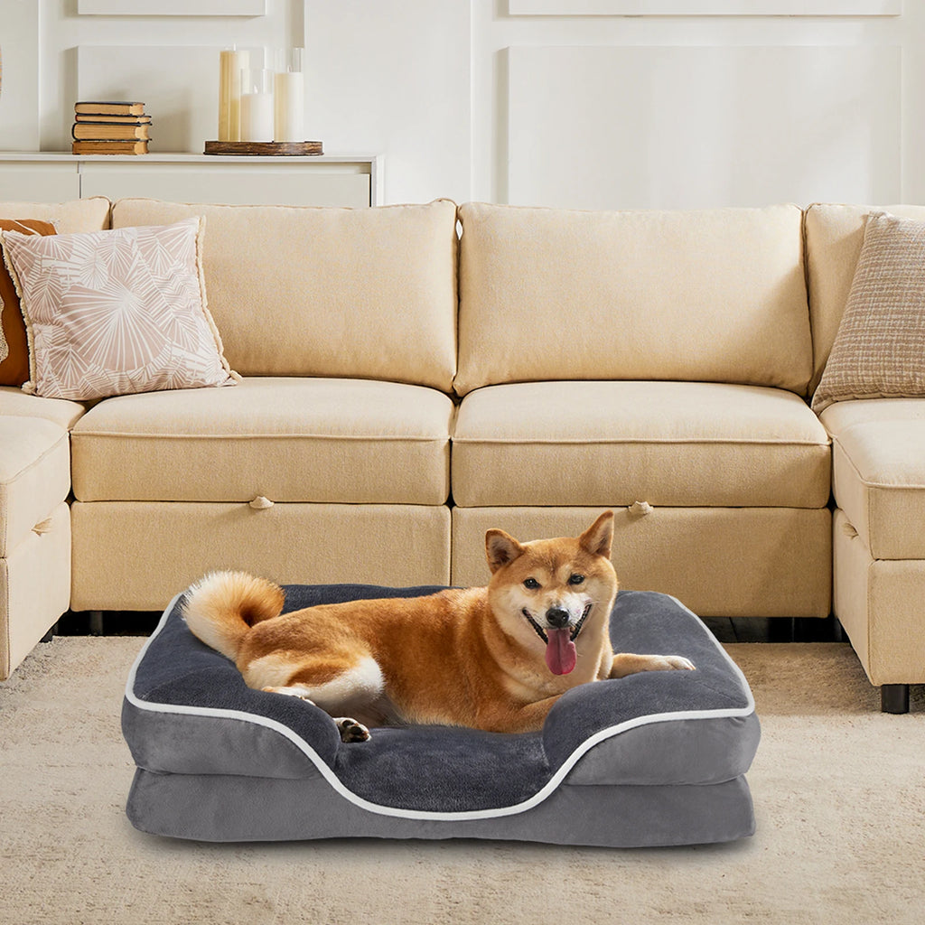 Orthopedic Memory Foam Dog Bed — Premium Luxury Edition