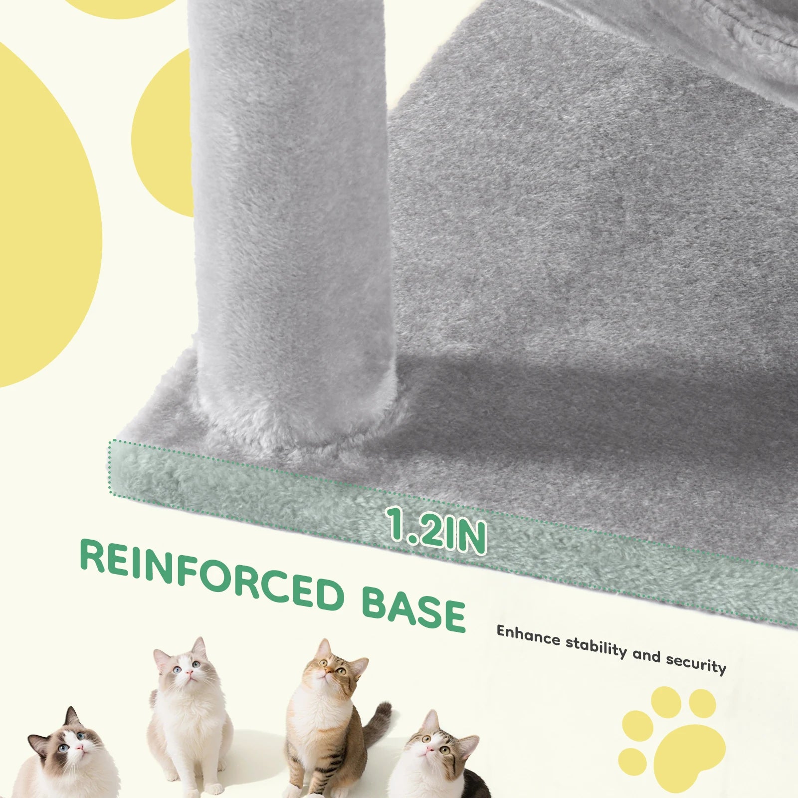 Modern Luxury Cat Tree — Multi-Level Designer Climbing Tower