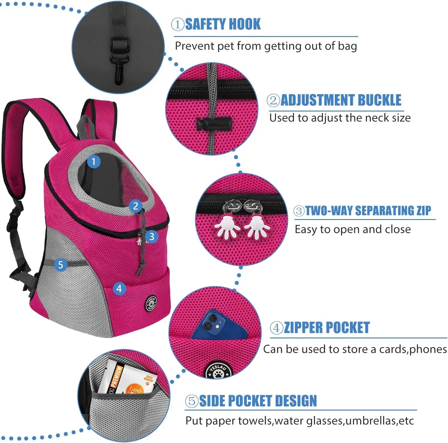 Designer Pet Carrier Backpack — Airline Approved Luxury Bag