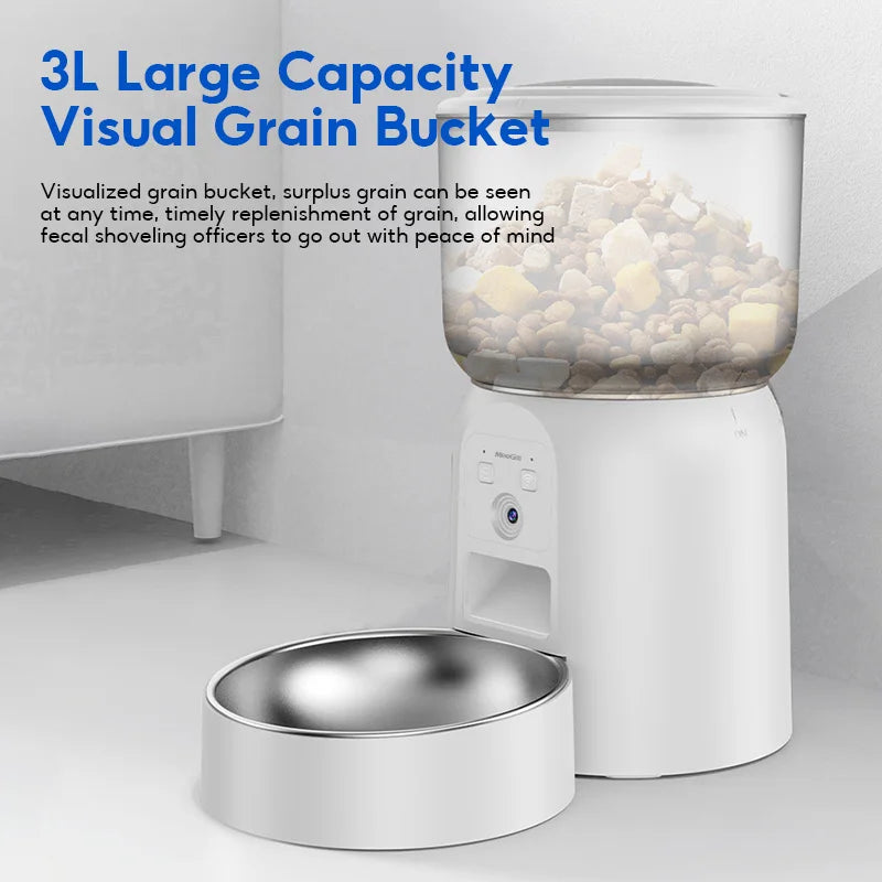 HD Pet Camera with Treat Dispenser — 2-Way Audio & Night Vision