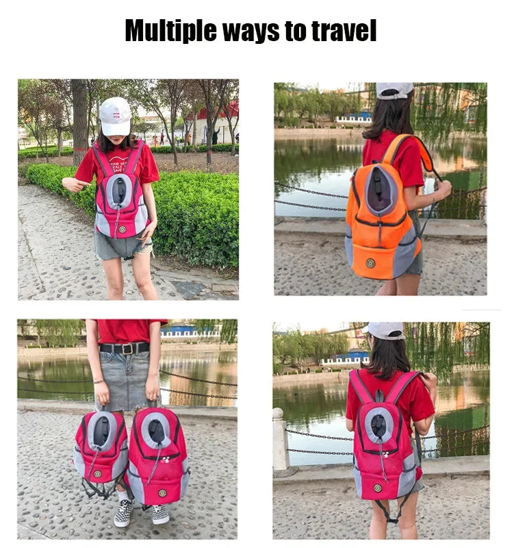 Designer Pet Carrier Backpack — Airline Approved Luxury Bag
