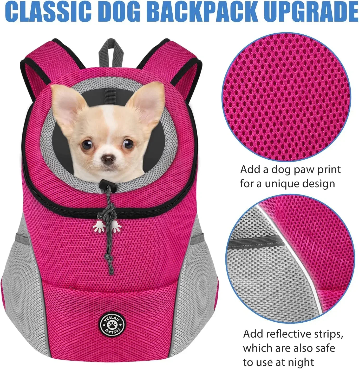 Designer Pet Carrier Backpack — Airline Approved Luxury Bag
